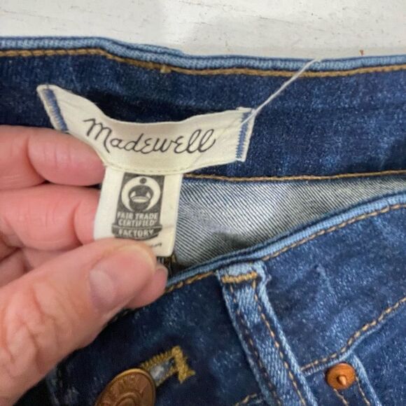 Madewell Curvy High Rise Skinny Jeans Size 28 - Picture 6 of 11